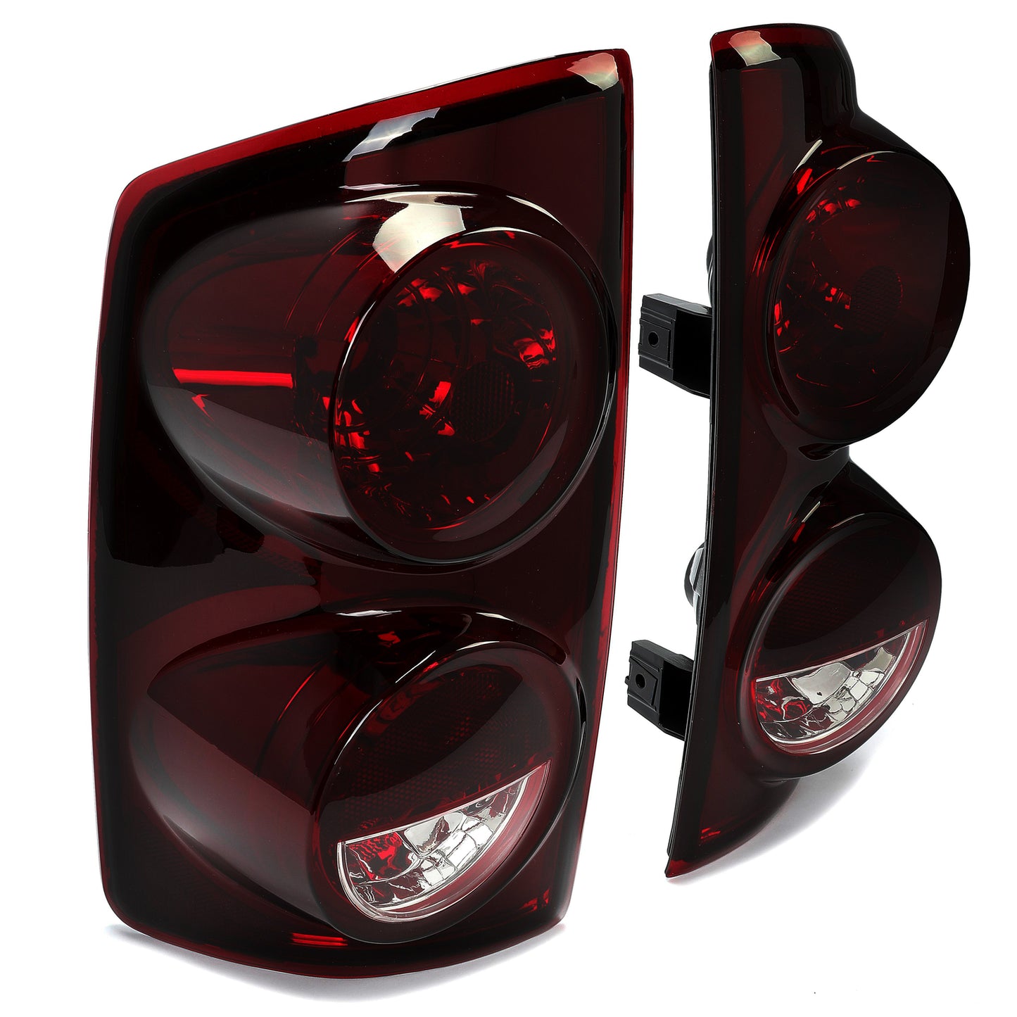 Red Smoke Tail Lights Lamps for 07-08 Dodge Ram 1500 07-09 2500 3500 Left+Right