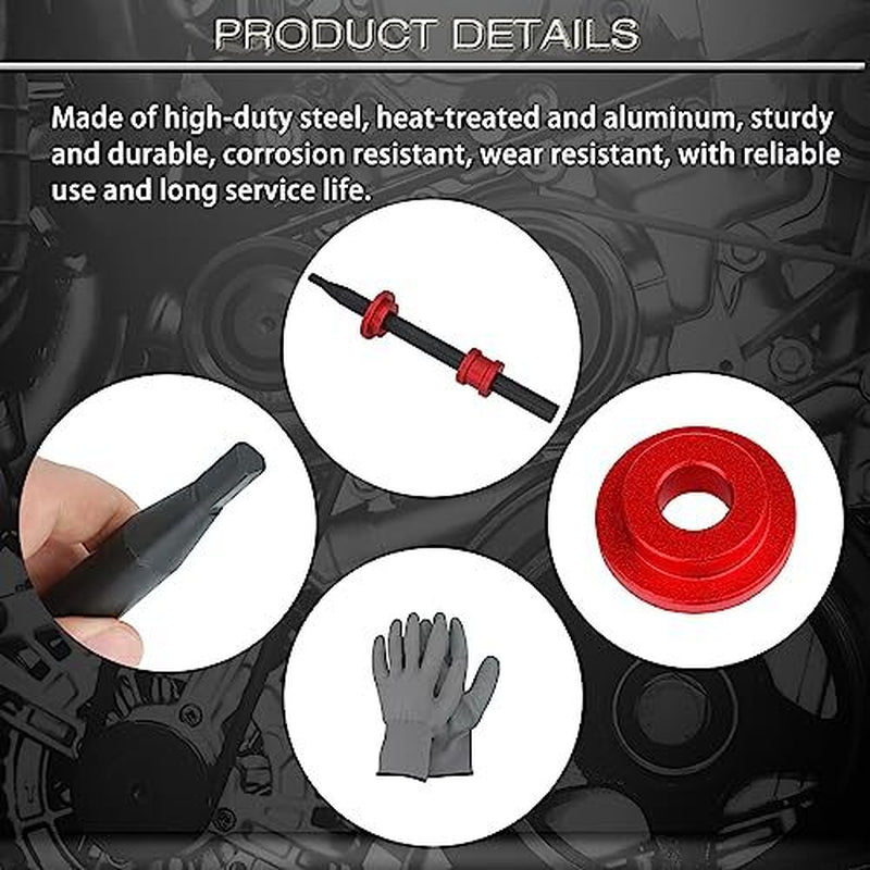 Oil Pump Primer Tool, Compatible with GM Chevy V6 V8 SBC 350 BBC 454 Small And