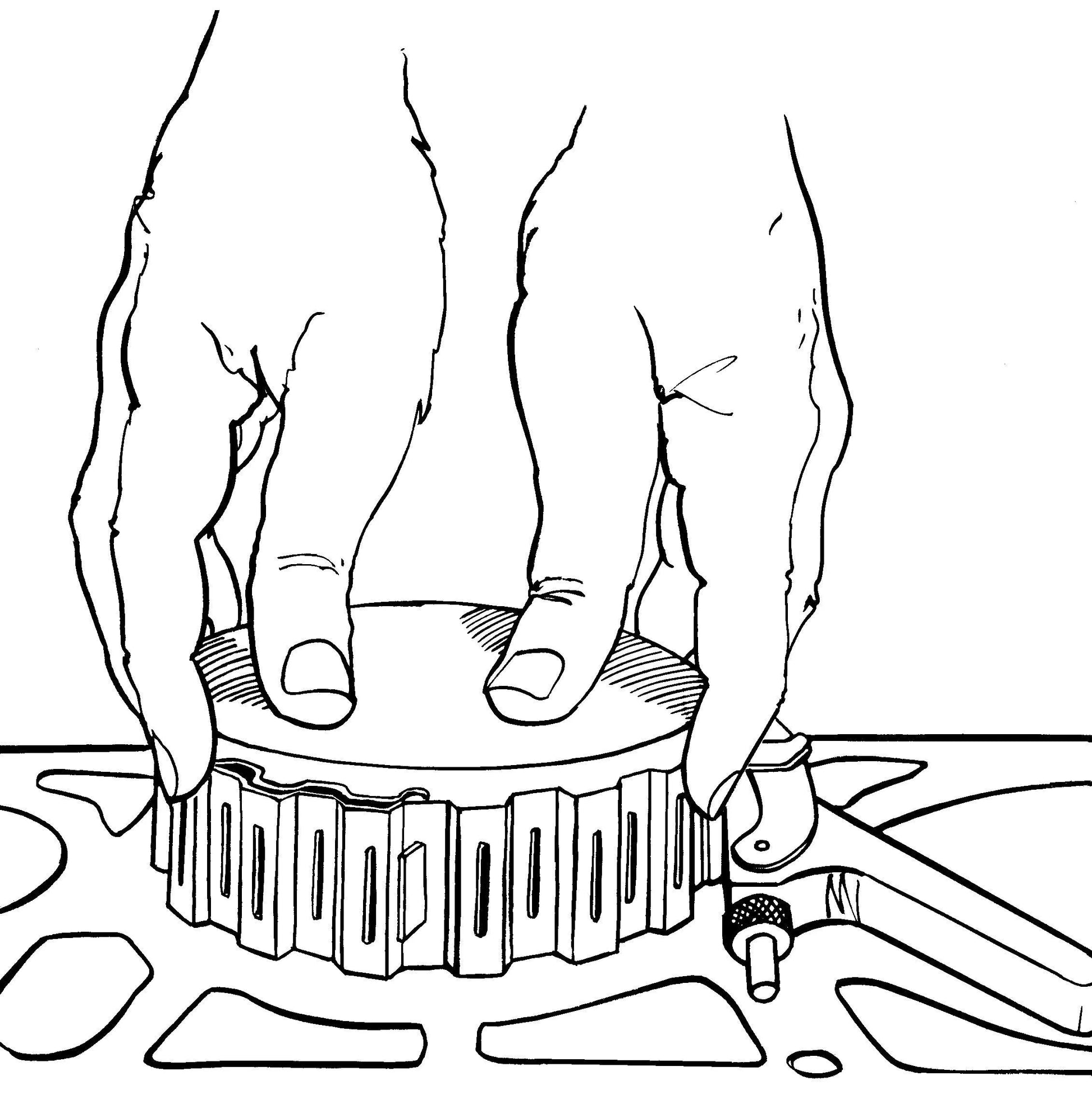 21700 - Wrinkle Band Ring Comp