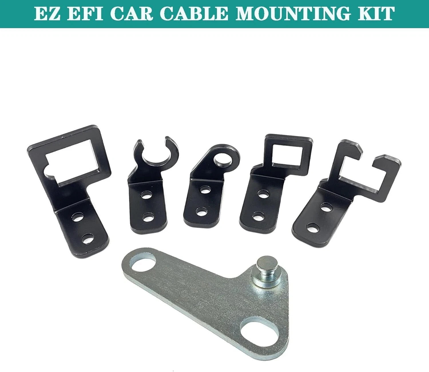 Cable Mount Bracket Kit Fit TV Holley Carb Sniper EFI Throttle Edelbrock Fitech
