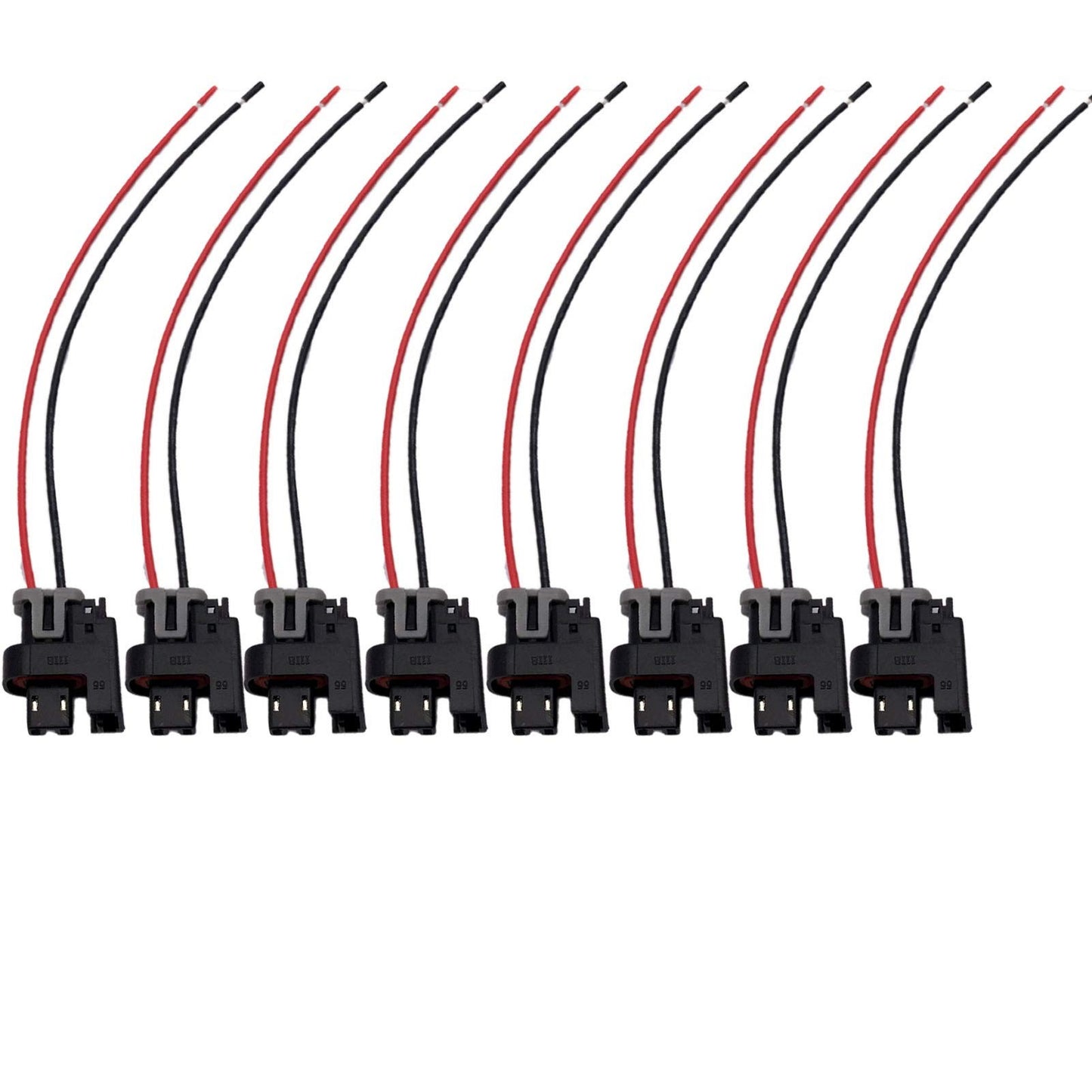Compatible with Ls Truck Fuel Injector Wire Connector Pigtail Plug Min