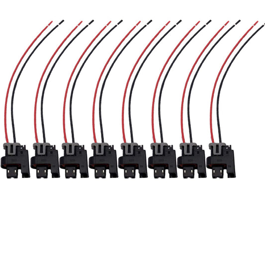 Compatible with Ls Truck Fuel Injector Wire Connector Pigtail Plug Min
