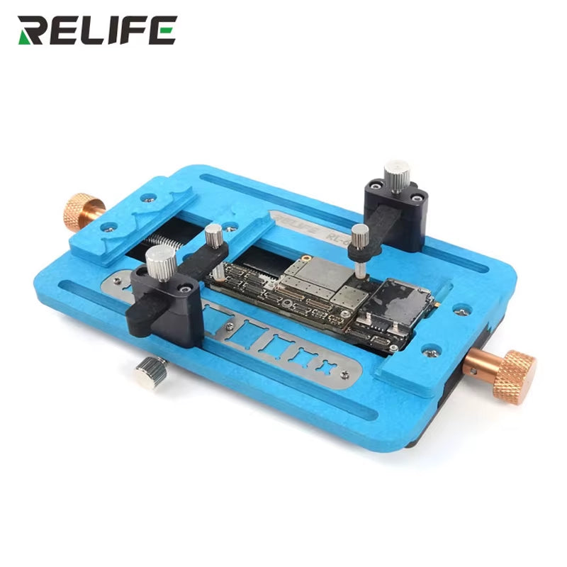 RL-601F Phone Motherboard Repair Fixture Multifunction Universal PCB Holder CPU IC Glue Removal BGA Welding Tool