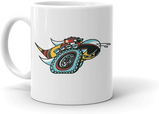 Scat Pack White Mug - 11 Oz