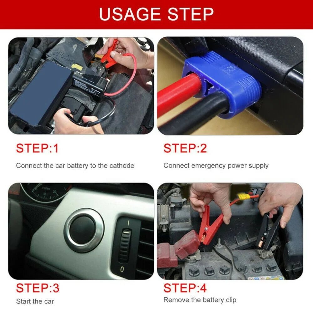 Car Battery Starter, 20000Mah 12V Car Jump Starter Power Pack with USB Quick Charge