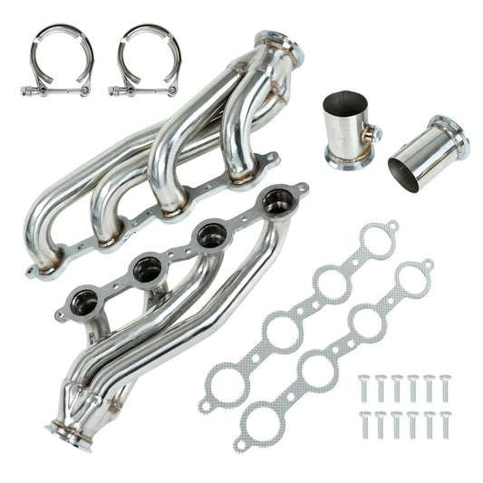 Exhaust Headers for 60-86 C-10 LS Chevy GMC LS1 LS2 LS3 LS6 LS9 Ban the Sale of Amazon&Temu