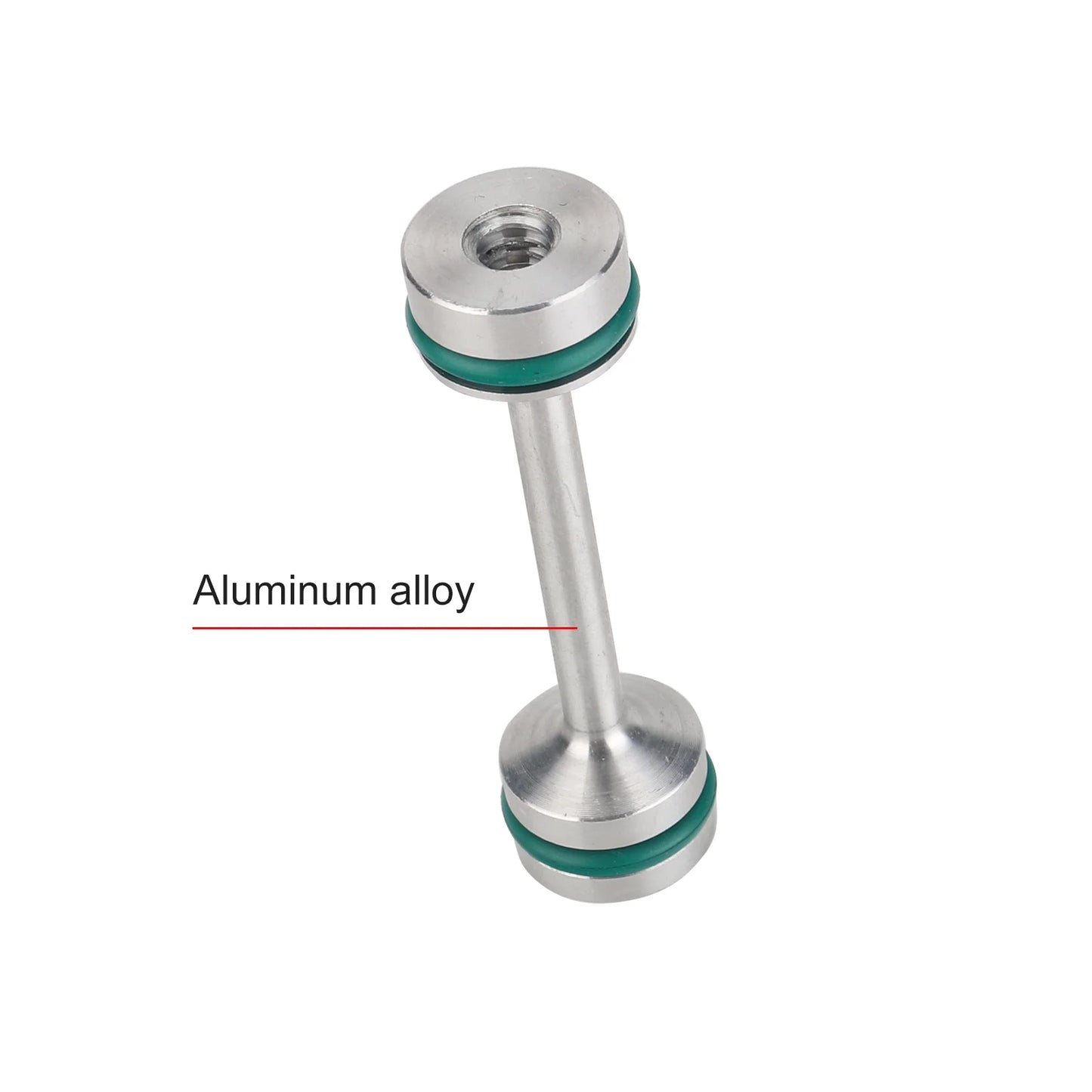 LS Engine Billet Aluminum Oil Diverter Barbell Galley Plug Compatible with GM Gen III & IV LS Engines W/Double O Rings Fits Select: 1999-2021 CHEVROLET SILVERADO, 2010-2018 GMC SIERRA