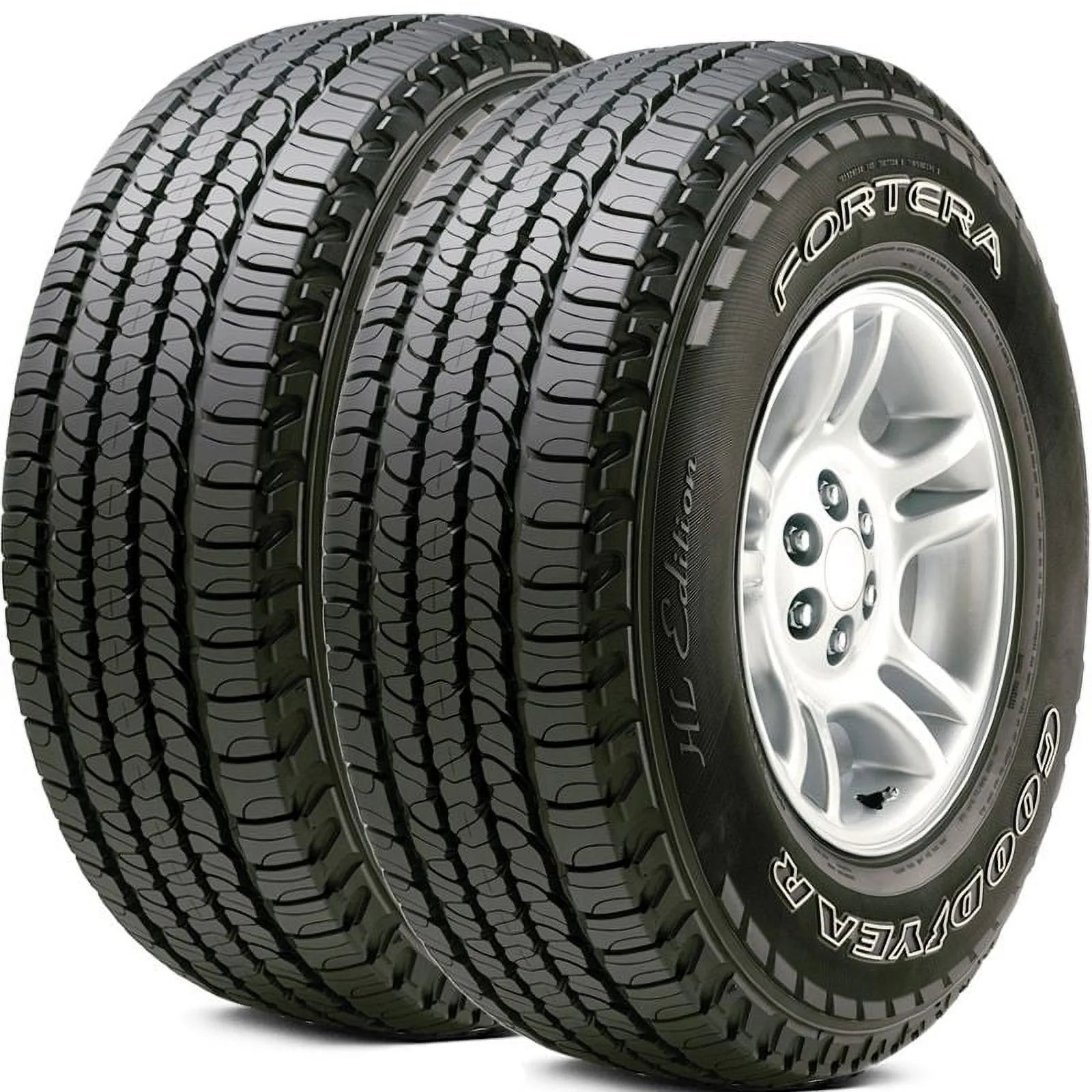 Pair of 2  Fortera HL 245/70R17 108T All Season Touring CUV SUV M+S Rated Tires 151056203 / 245/70/17 / 2457017 Fits: 2015-18 Chevrolet Silverado 1500 SSV, 2014-20 Jeep Grand Cherokee Laredo
