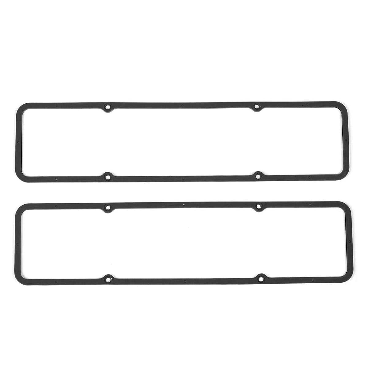 SBC Valve Cover Gaskets Compatible with SBC 283 305 327 350 383 400 Steel Core R