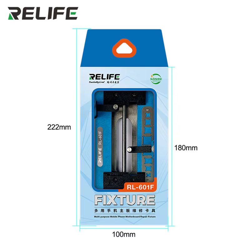 RL-601F Phone Motherboard Repair Fixture Multifunction Universal PCB Holder CPU IC Glue Removal BGA Welding Tool