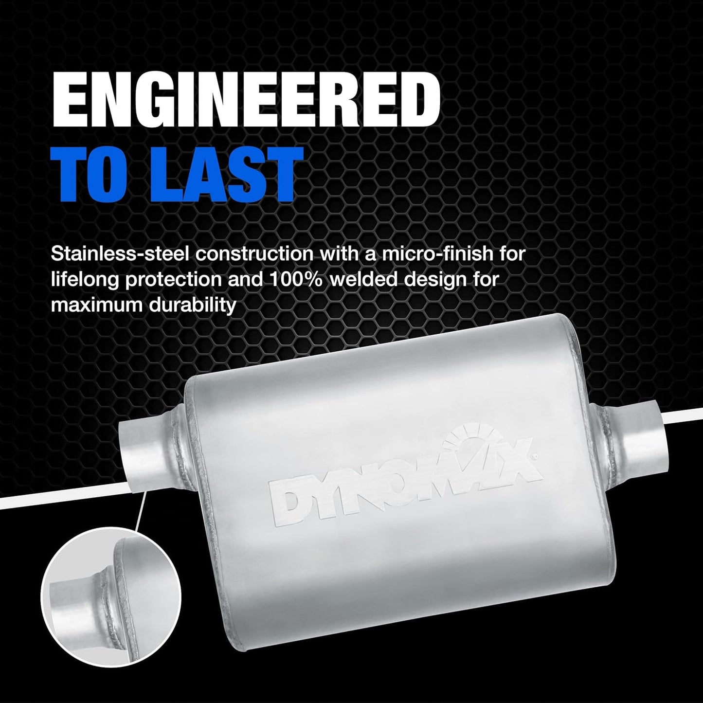 Ultra Flo 53752 Exhaust Muffler Assembly for Ford Taurus
