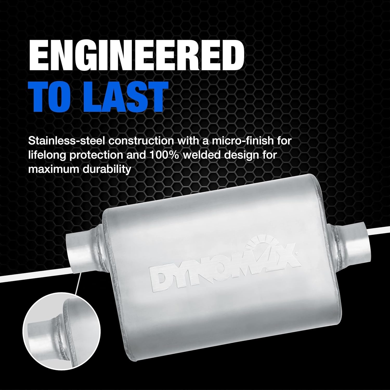 Ultra Flo 53752 Exhaust Muffler Assembly for Ford Taurus