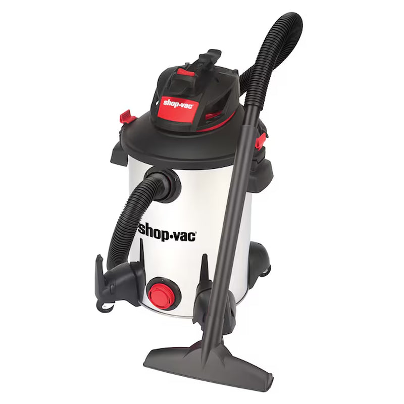 12-Gallon 6.0 HP Corded Wet/Dry Shop Vacuum with Accessories Included