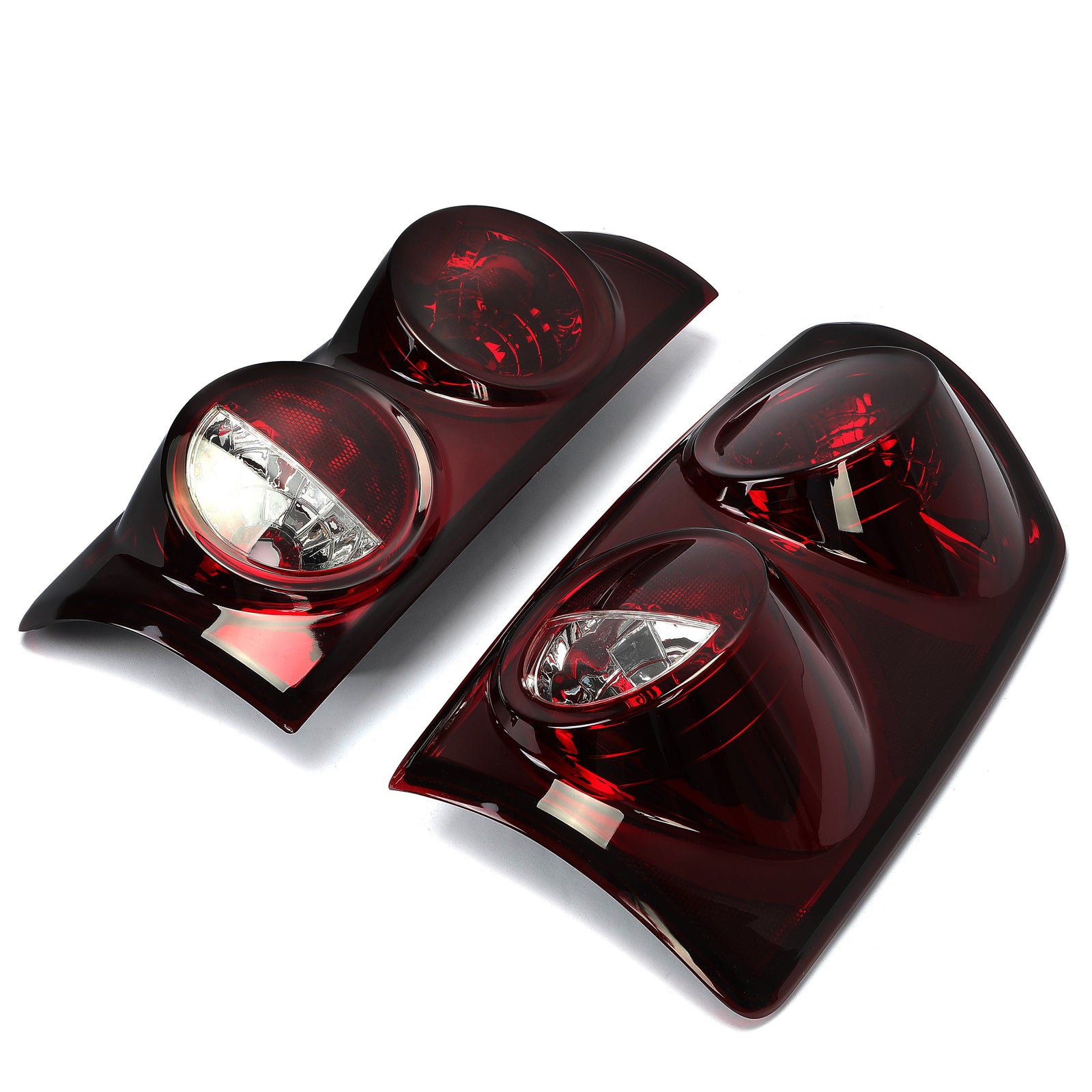 Red Smoke Tail Lights Lamps for 07-08 Dodge Ram 1500 07-09 2500 3500 Left+Right