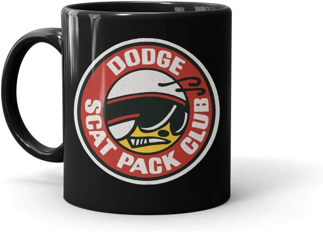 Scat Pack Club Black Mug - 11 Oz