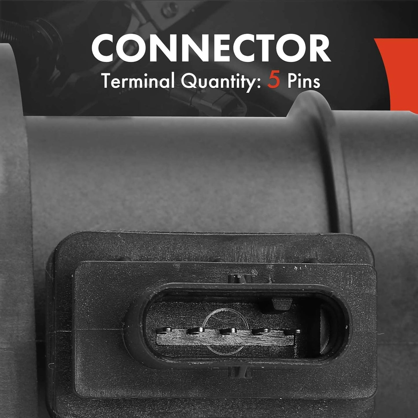 Mass Air Flow Sensor Meter [5-Pins] Compatible with Mini Cooper 2007-2011 L4 1.6