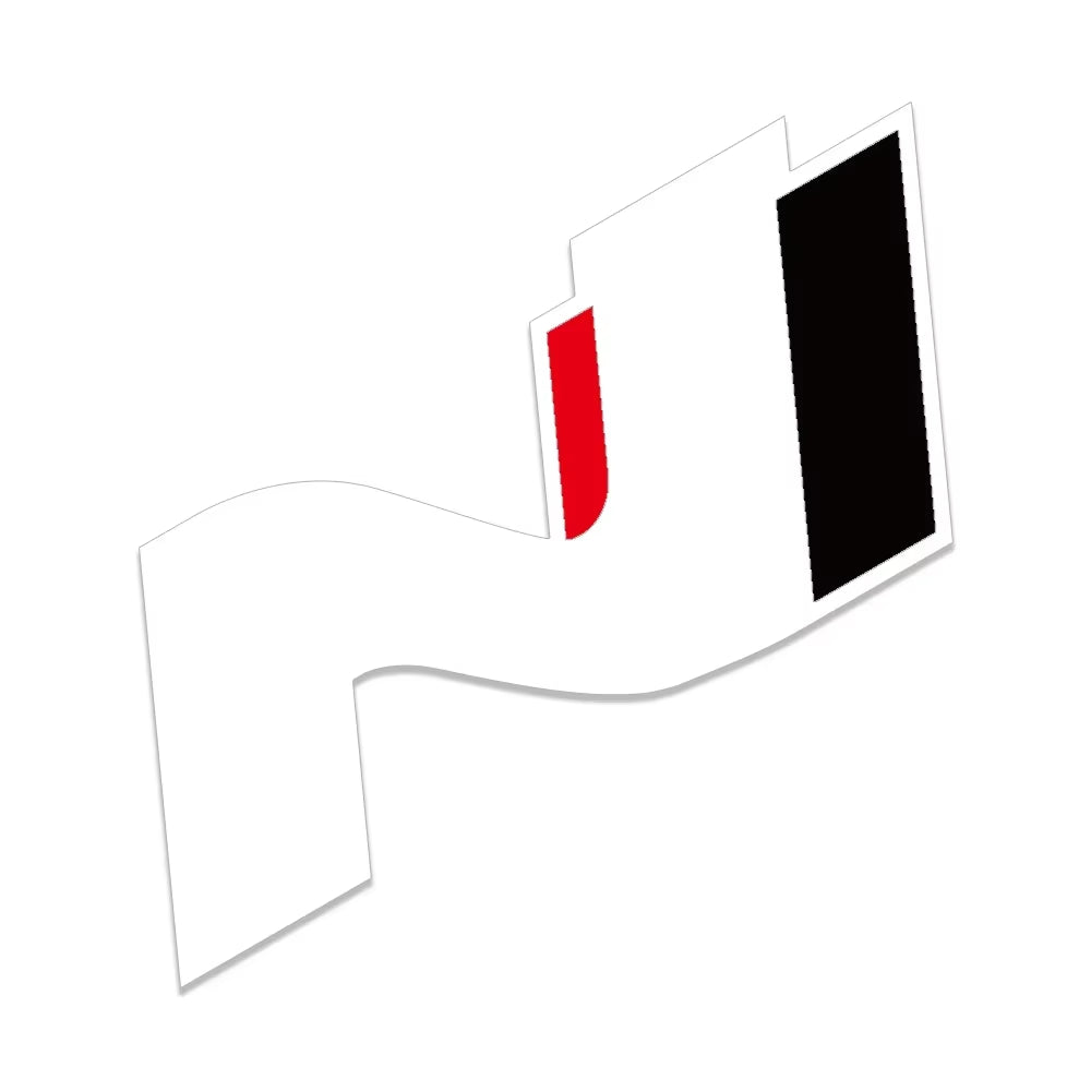 10X4.2Cm N Performance Logo Car Sticker for Hyundai I30N I20 N ELANTRA IONIQ 5 N Racing Vinyl Decor Decal Car Tuning Accessories